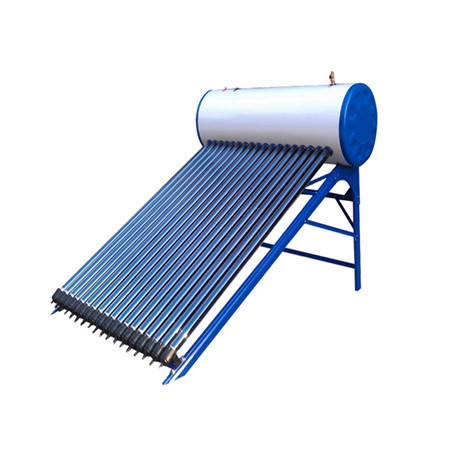 Солнечный резервуар для горячей воды с резервным электрическим нагревом