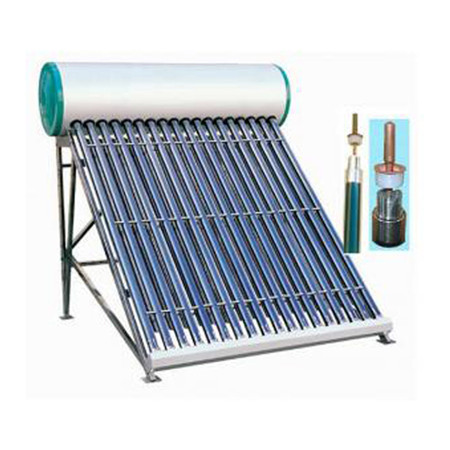 Солнечный водонагреватель с горячей водой для отопления